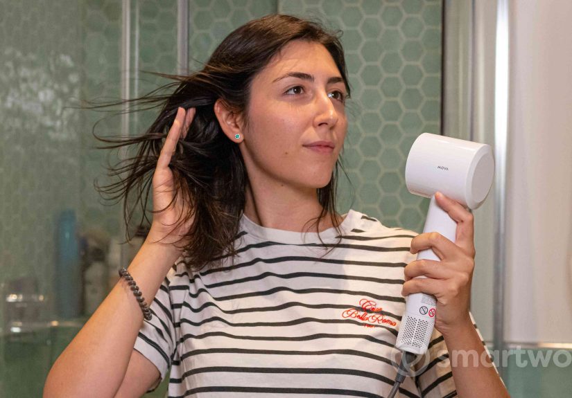 Un asciugacapelli economico e compatto: la prova di MOVA Turbo High-speed Hair Dryer